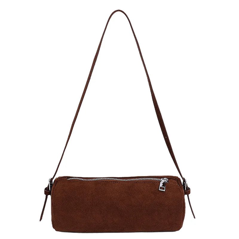 SOERA Beatrice Suede Pillow Hobo Bag - Bag - SOERA-894979-GRE-22-91267 Green