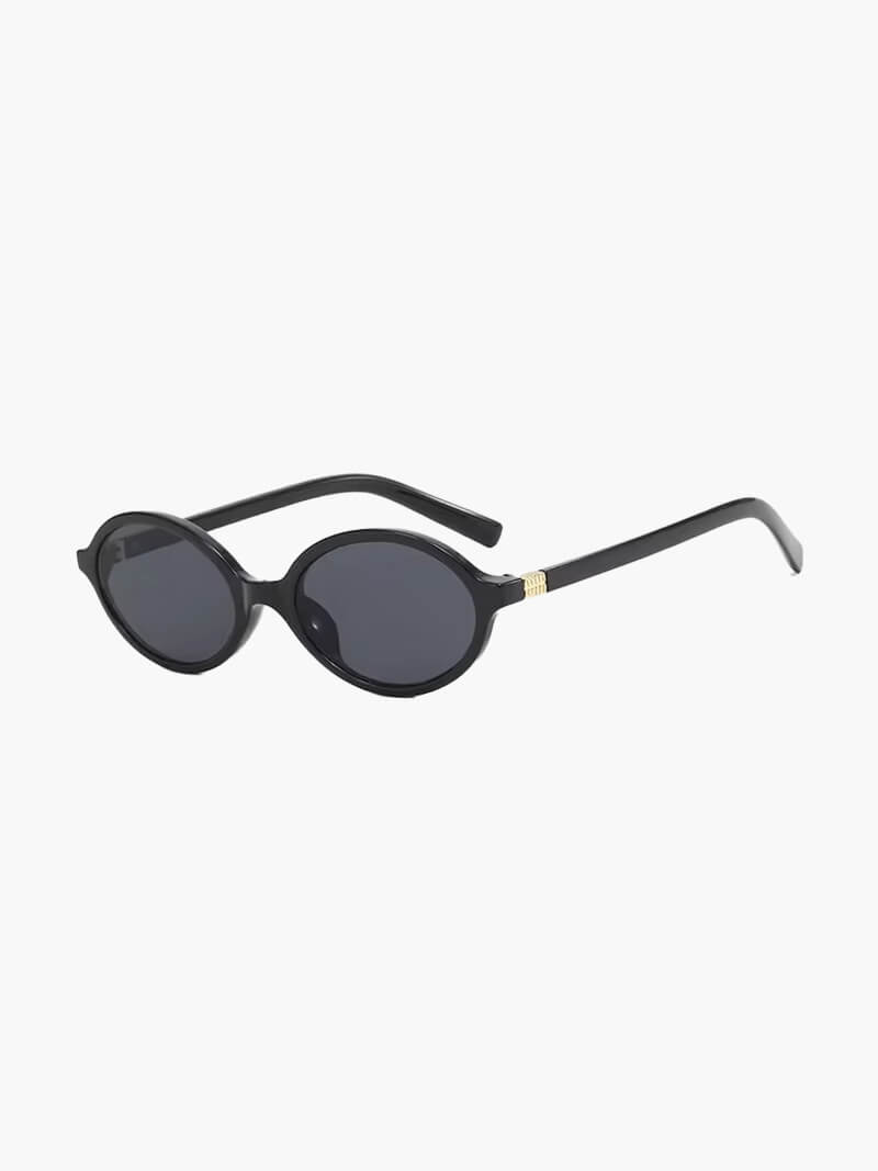 SOERA Clarence Oval Sunglasses - Sunglasses - DJED2-WK360015 Black Regular