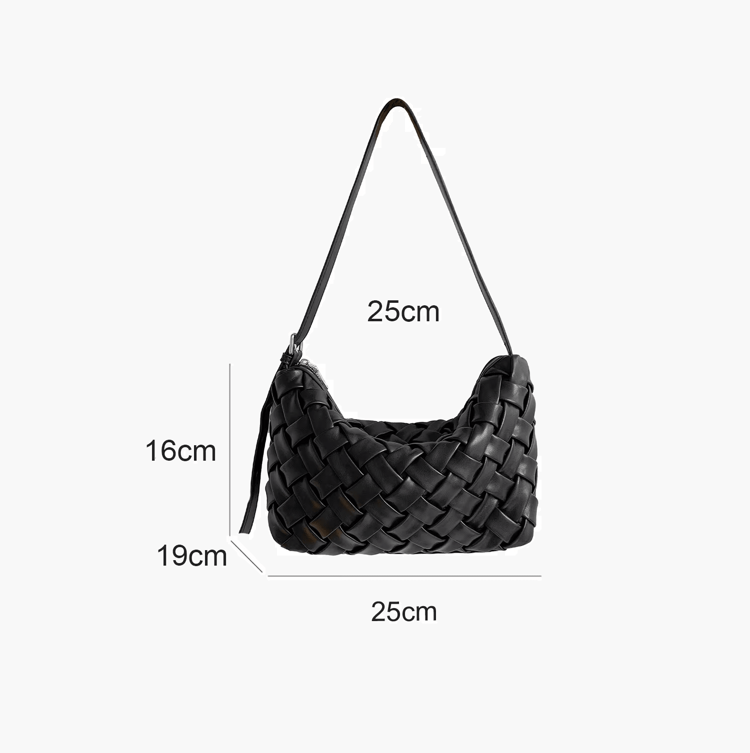 SOERA Angela Minimalist Hobo Shoulder Bag - Bag - SOERA-248579-GRE-OS-96003 Green