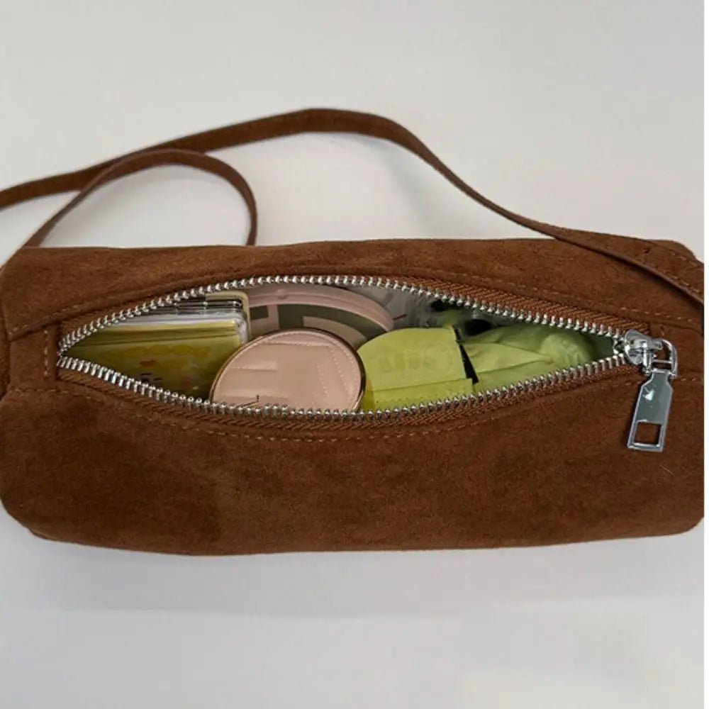 SOERA Beatrice Suede Pillow Hobo Bag - Bag - SOERA-894979-BRO-22-24035 Brown