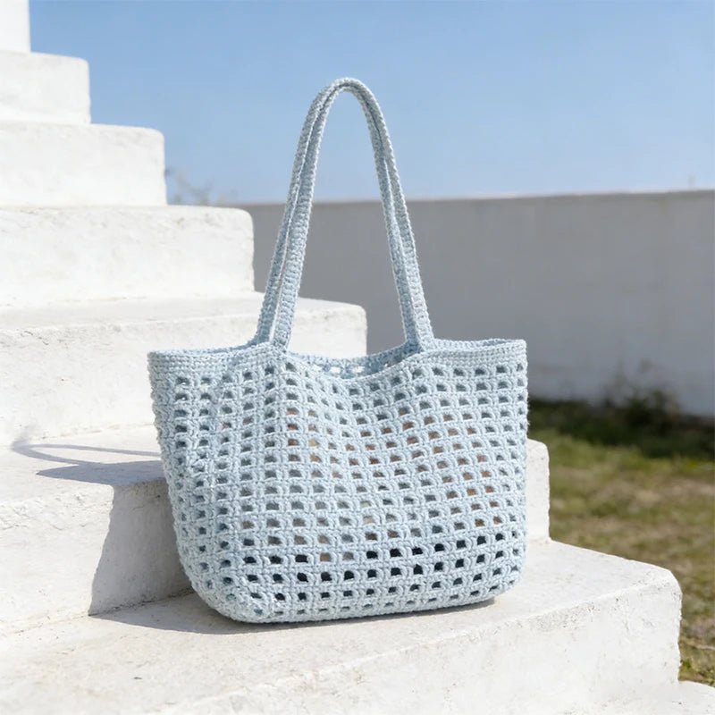 SOERA Julia Crochet Shoulder Bag Kit - Bag - SOERA-337923-1SE-OS-59651 Light Blue
