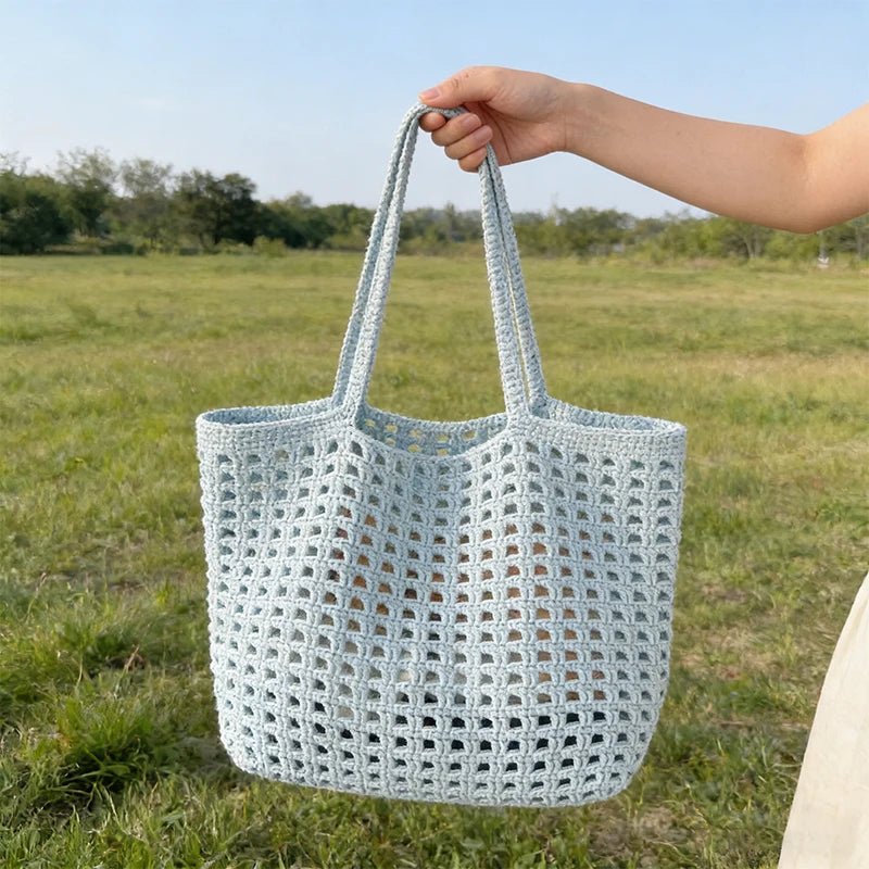 SOERA Julia Crochet Shoulder Bag Kit - Bag - SOERA-337923-1SE-OS-59651 Light Blue