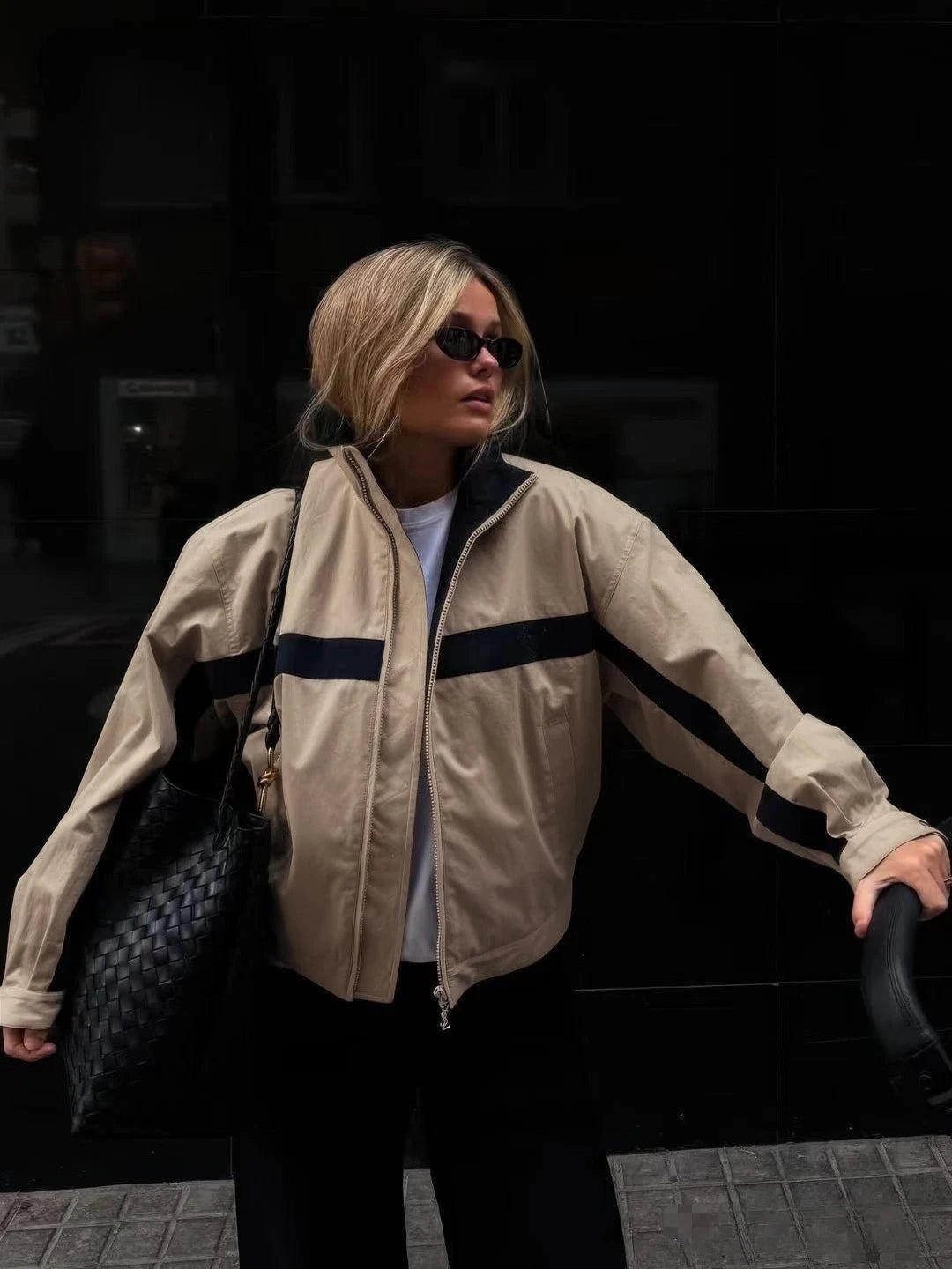 Amanda vintage bomber dzseki