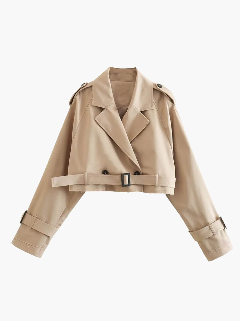 SOERA Blair Cropped Trenchcoat - jackets - DWOD2-DY051002 S