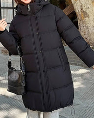Carlyn kapucnis parka dzseki