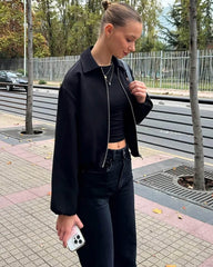 Midori puffos ujjú bomber dzseki