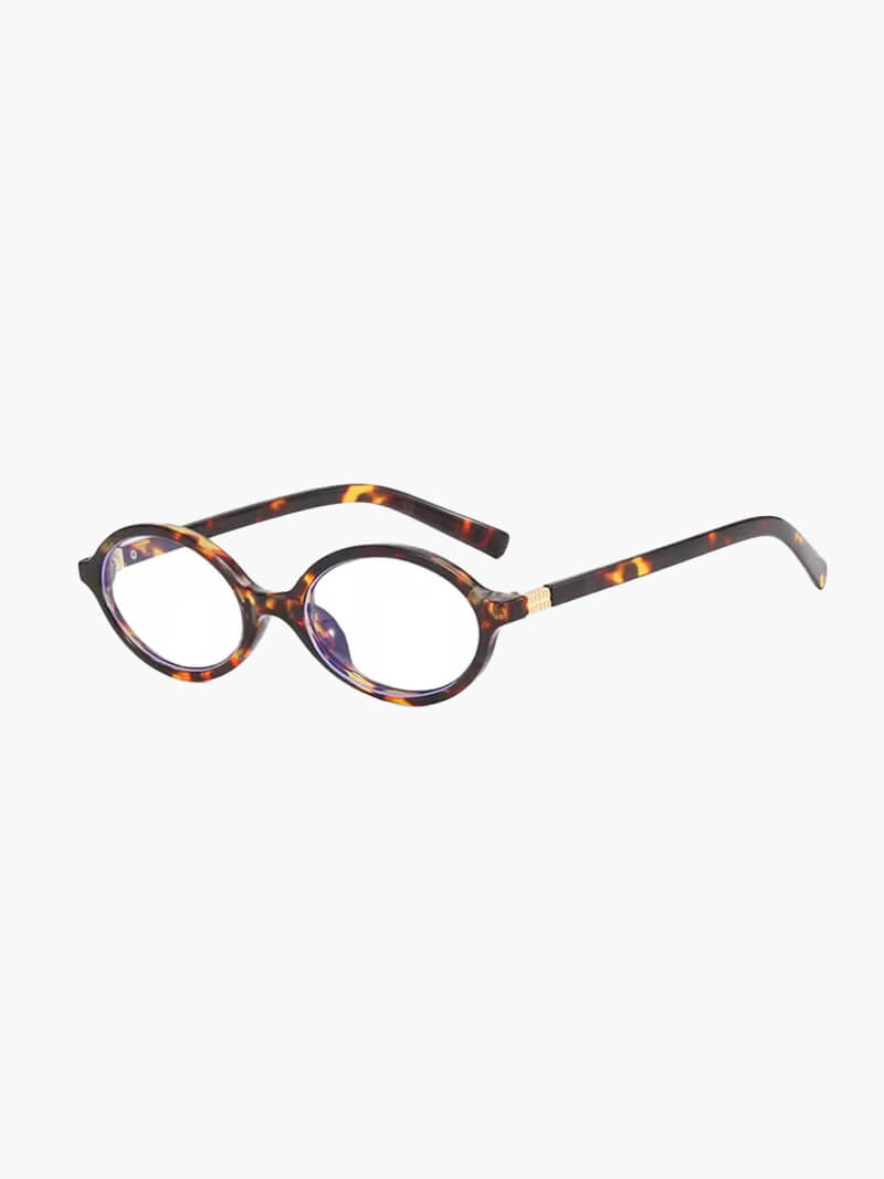 SOERA Clarence Oval Sunglasses - Sunglasses - DJED2-WK360011 Leopard Clear Regular