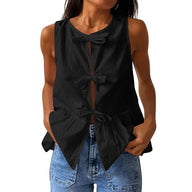 Bianca masnis peplum ujjatlan top